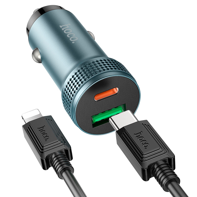 HOCO “Z49B Level” Car charger 38W cable set HOCO “Z49B Level” Car charger 38W cable set